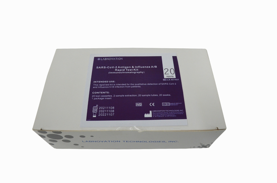ISO13485 NS NP OP Bộ xét nghiệm AB cúm 90% Độ đặc hiệu