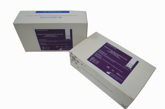 Bộ xét nghiệm A &amp; B cho kháng nguyên CoV-19 Bộ xét nghiệm Cúm A và B có độ đặc hiệu cao 90%