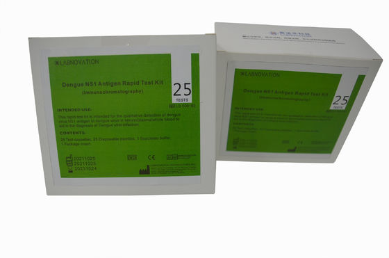25 xét nghiệm Y tế Dengue NS1 Bộ xét nghiệm nhanh OEM ODM