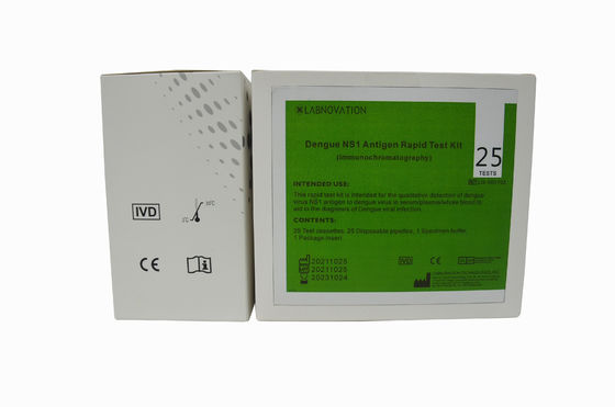 25 xét nghiệm Y tế Dengue NS1 Bộ xét nghiệm nhanh OEM ODM