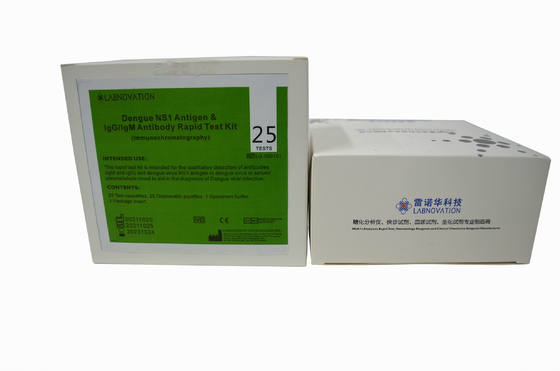 Bộ thử nghiệm kháng nguyên kháng nguyên sốt xuất huyết OEM có độ chính xác 95% Bộ thử nghiệm nhanh