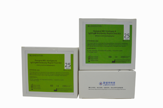 Bộ xét nghiệm kháng nguyên và kháng thể sốt xuất huyết phổ quát Sắc ký đồ miễn dịch