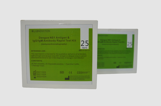 Bộ xét nghiệm nhanh kháng thể kháng thể IgM Bộ xét nghiệm nhanh Bộ xét nghiệm kháng nguyên Cassette NS1