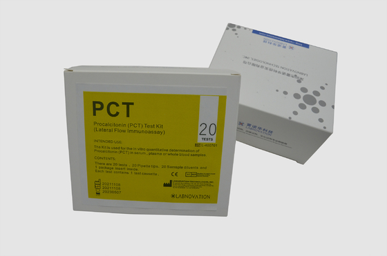 Xét nghiệm miễn dịch dòng bên IVD Xét nghiệm POCT KIt PCT Bộ xét nghiệm Procalcitonin