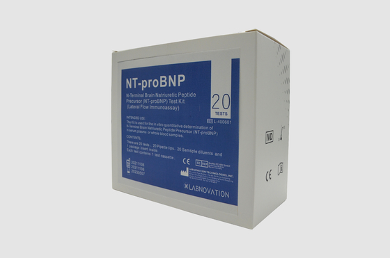 Suy tim Thử nghiệm POCT N-Terminal Brain Natriuretic Peptide Precursor Bộ thử nghiệm NT-ProBNP