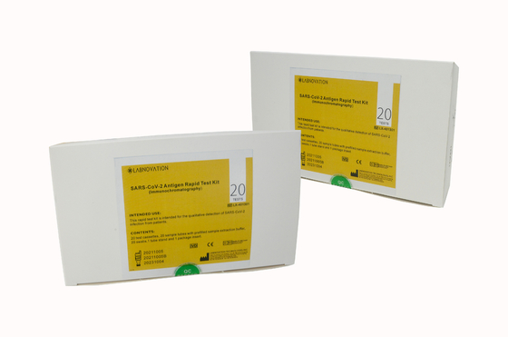 ISO13485 Bộ kiểm tra kháng nguyên Sars-Cov-2 Thời gian kiểm tra 15 phút 20 lần kiểm tra / bộ