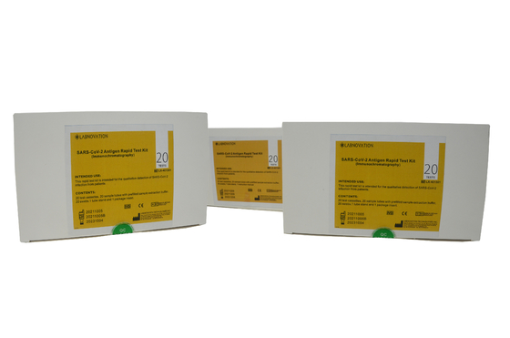 Bộ xét nghiệm nhanh kháng nguyên SARS-CoV-2 được chứng nhận CE 20 Bộ xét nghiệm / Bộ