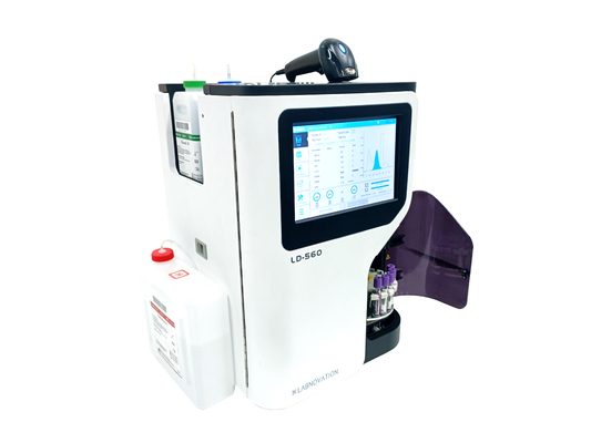 Phương pháp HPLC Máy phân tích POCT HbA1c Hiệu suất tuyệt vời Máy phân tích HbA1c hoàn toàn tự động