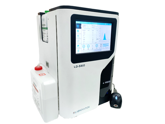 Máy phân tích HbA1c LD-560 Labnovation Máy phân tích mới nhất để kiểm tra HbA1c Đã được IFCC &amp; NGSP chứng nhận